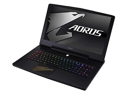 Test Aorus X7 DT v8 (i7-8850H, GTX 1080, Full-HD) Laptop