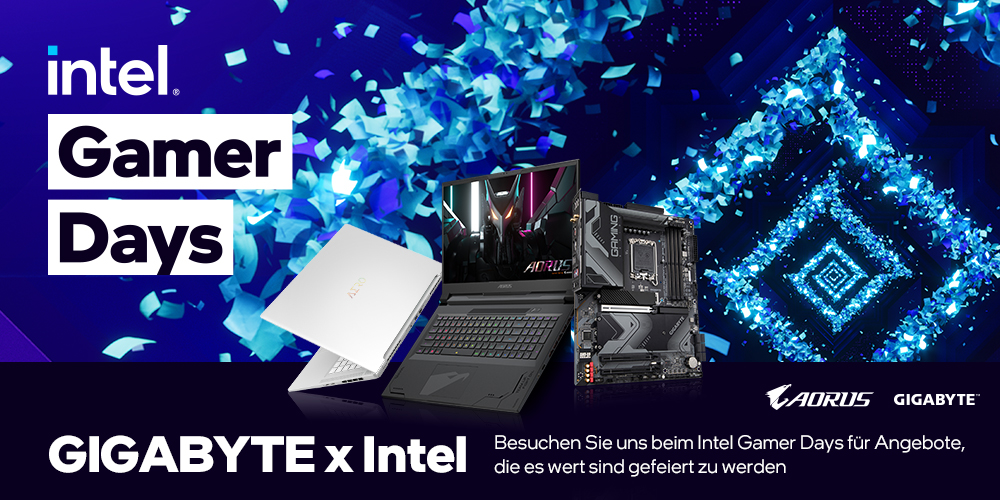 Intel Gamer Days 2024 bei GIGABYTE - Schweiz